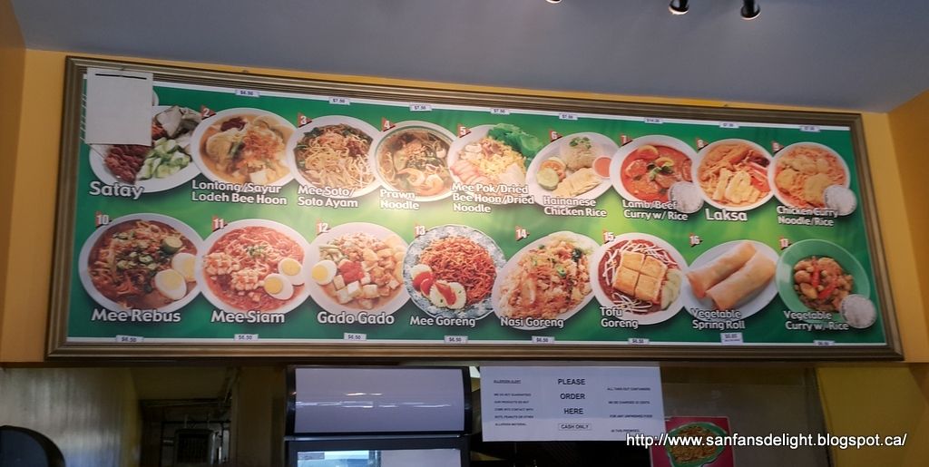 SanFan's Delicious Delights Hawker’s Delight Vancouver